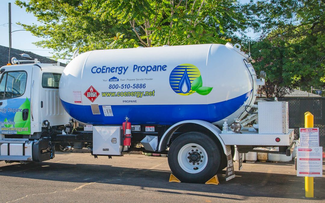 CoEnergy propane Delivery Truck albany and corvallis oregon