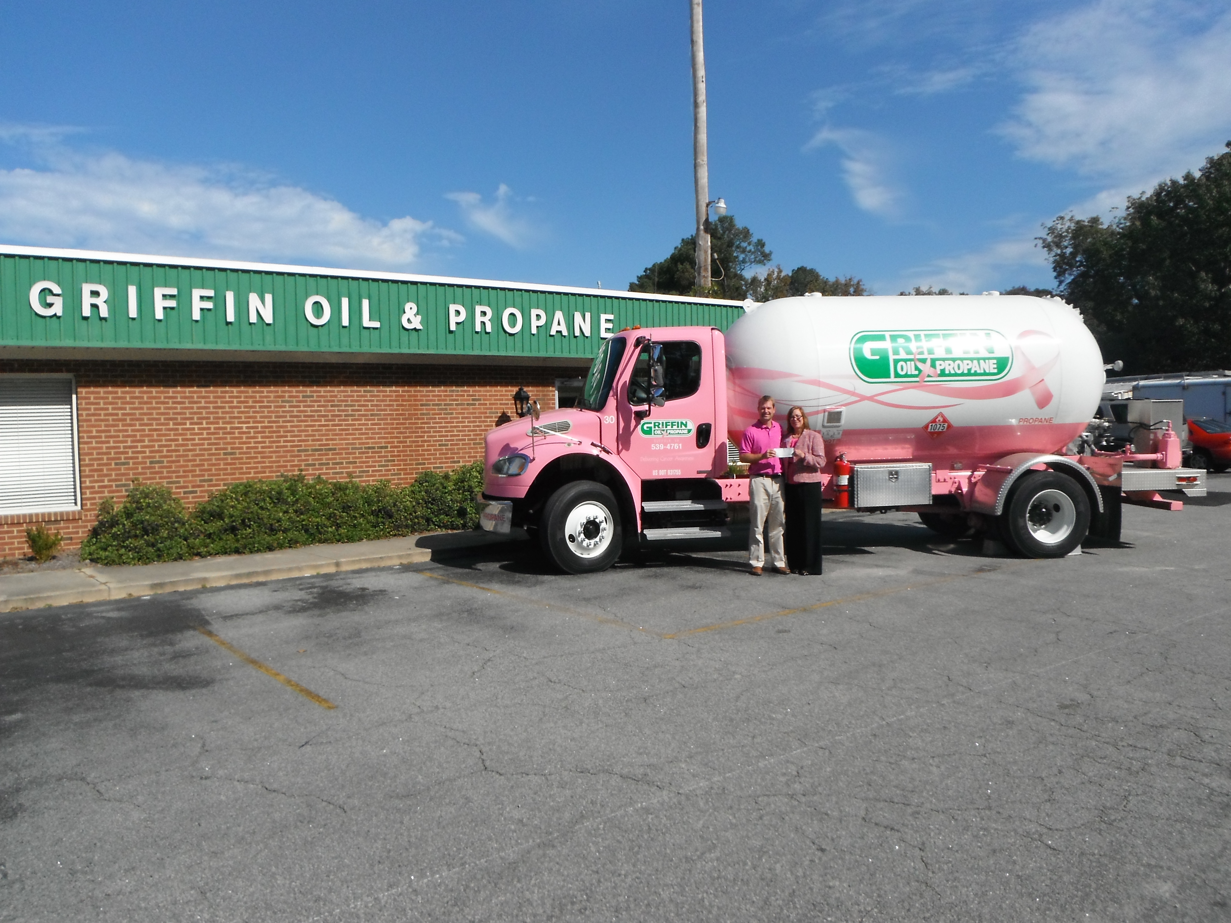 Griffin Oil Propane Truck