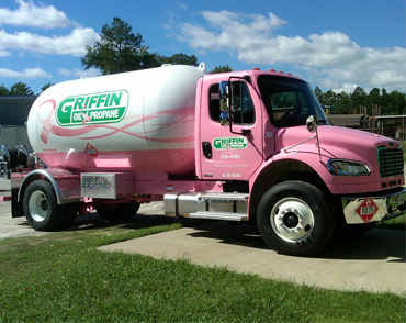 Griffin Pink Truck