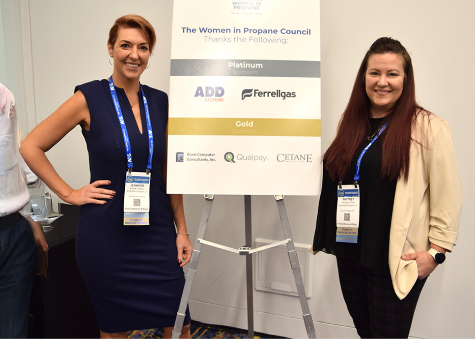 Jennifer Jackson and Whitney O'Toole at the 2024 WIP Leadership Summit