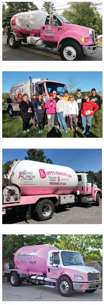 Pink Propane Delivery Trucks raise funds for breast cancer awareness, research, and treatment. Butane Propane NEws (BPN) the propane industry's leading source for news and information since 1939.
