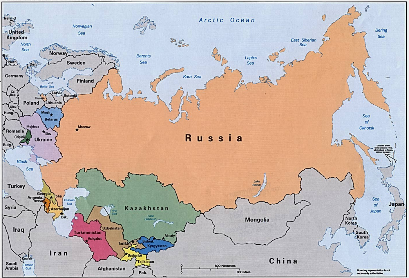 Russia Map