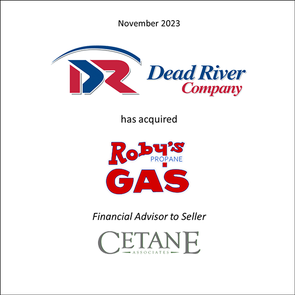 Dead River Company has acquired Roby's Propane Gas.