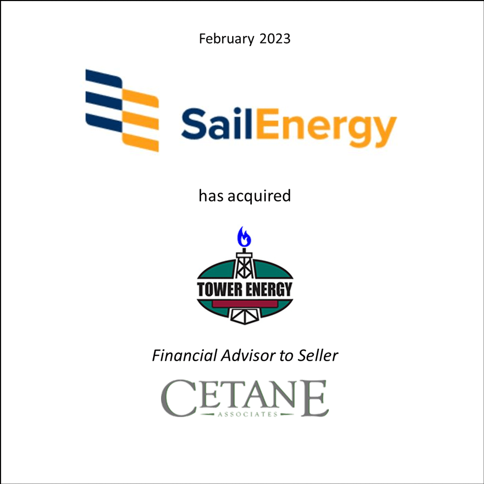 Sail Energy officially acquires Tower Energy