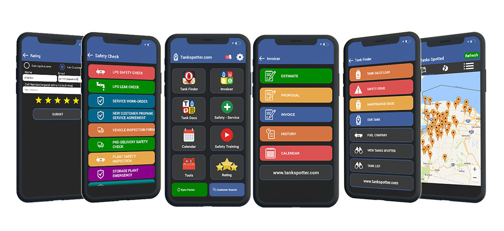 Tank Spotter image smartphone app